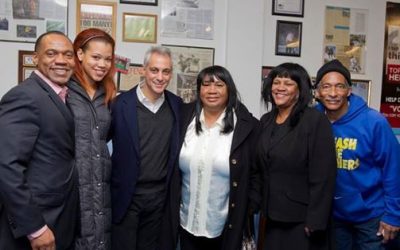 Mayor Rahm Emanuel Visits Kids Off The Block!