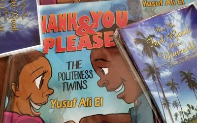 Author Yusuf Ali El Donates His Books “Thank You & Please” To Kids Off The Block